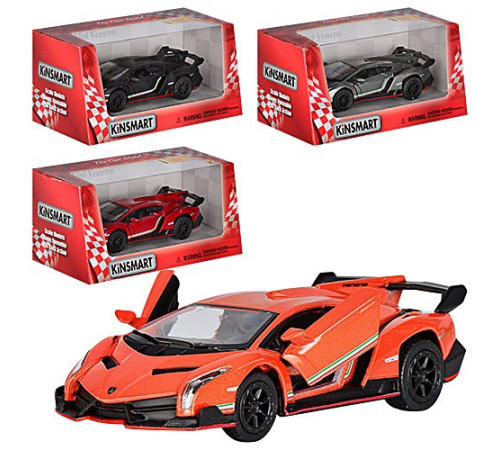 Машина метал. Lamborghini Veneno (KT5367W)